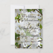 White Blossom Save The Date (Voorkant)