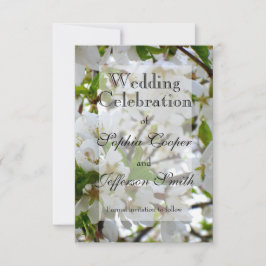 White Blossom Save The Date