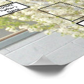 White Blossom Spring Tree Foto 2 Family Trees Poster (Hoek)