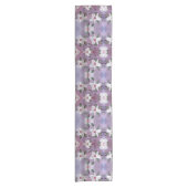 White Blossom verlaagde Table Runner Korte Tafelloper (Voorkant)