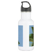 White Blossoming Magnolia Waterfles (Achterkant)