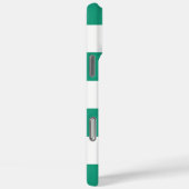 White Blue & Green Anchors Aweigh Case-Mate iPhone Case (Achterkant / Rechts)