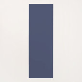White Blue Monogram en Yoga Mat (Achterkant)