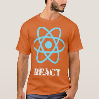 White Blue React T-shirt