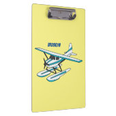 White blue seaplane afbeelding klembord (Rechts)