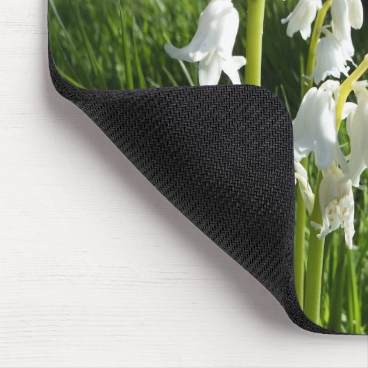White Bluebells Mousepad Muismat (Hoek)