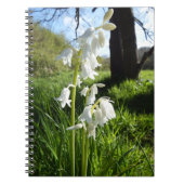 White Bluebells notebook Notitieboek (Voorkant)