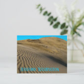 White Bluffs Dunes Hanford Washington USA Briefkaart (Staand voorkant)