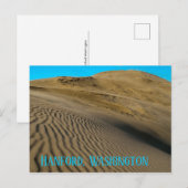 White Bluffs Dunes Hanford Washington USA Briefkaart (Voorkant / Achterkant)