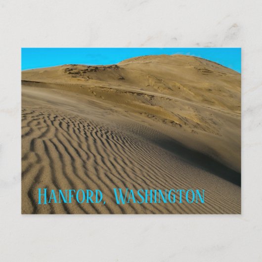 White Bluffs Dunes Hanford Washington USA Briefkaart (Voorkant)