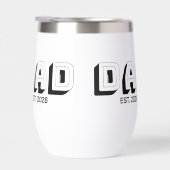 White Bold Varsity Established Dad (Rechts)