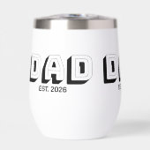 White Bold Varsity Established Dad (Voorkant)