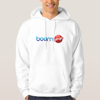 White Boom Bingo Hoodie