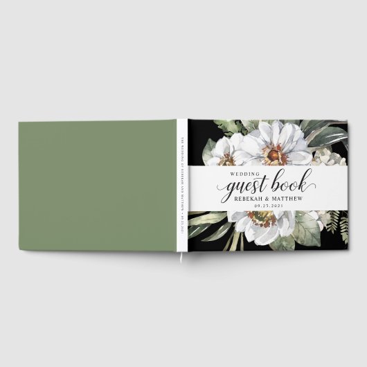 White Botanical Bohemian | Gastboek Gastenboek (Volledig)