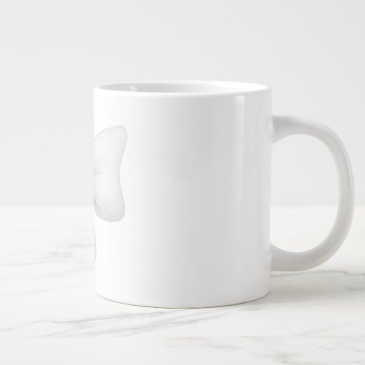 White bow Jumbo Mok (Rechts)