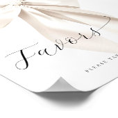 White Bow Vrijgezellenfeest geeft de voorkeur aan Poster (Hoek)