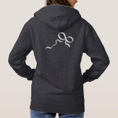 White bows hoodie (Achterkant)