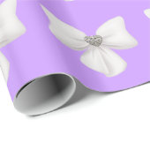 White Bows inpakpapier (Rol Hoek)