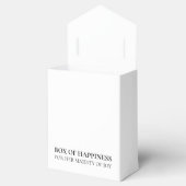 White Box of Happiness for Her Majesty Bedankdoosjes (Geopend)