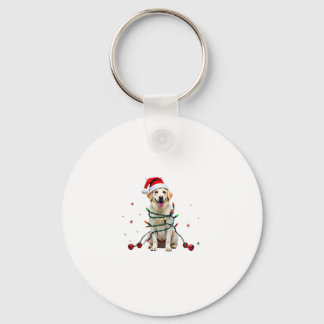 White Boxer Dog Ugly Christmas Sweater Funny Xmas  Sleutelhanger