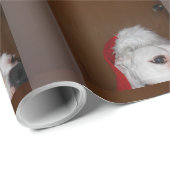 White boxer kerst cadeaupapier (Rol Hoek)