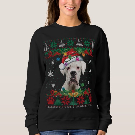 White Boxer-kerstkerstkerstkerstkerstkerstman, Ugl Trui (Voorkant)
