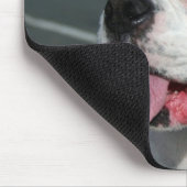 White Boxer mousepad Muismat (Hoek)