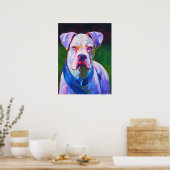 White Boxer Poster (Keuken)