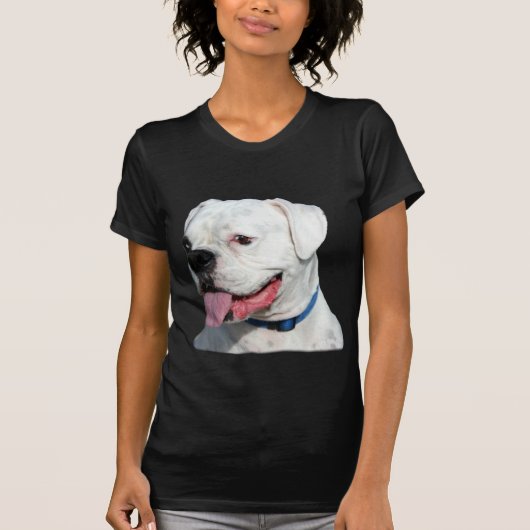White Boxer t-shirt (Voorkant)