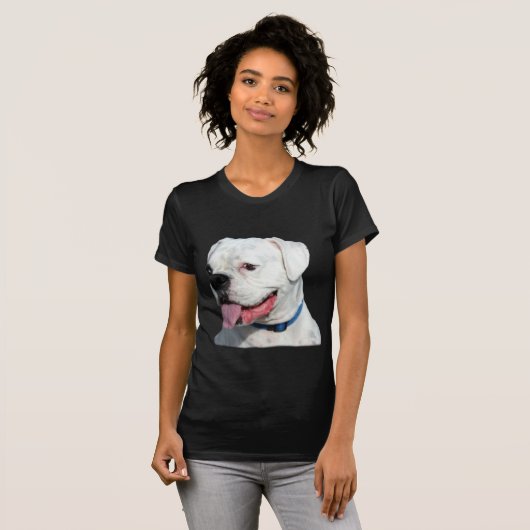 White Boxer t-shirt (Voorkant volledig)