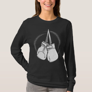 White boxing Ghandschoenen Boxer T-shirt