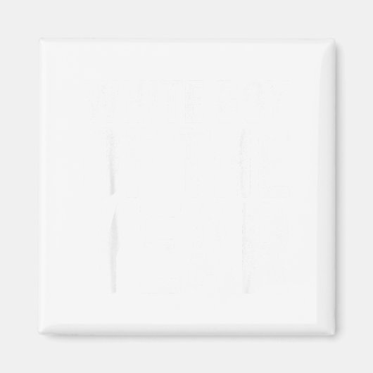 White Boy Of The Year Funny T  Magneet (Voorkant)