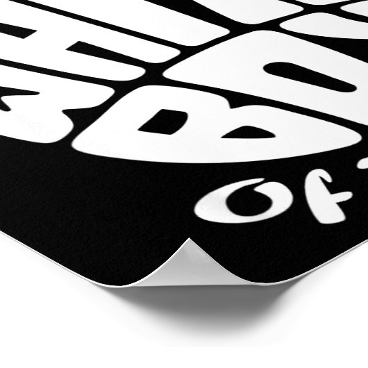 White Boy Of The Year  Poster (Hoek)