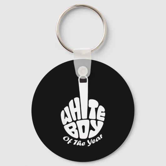White Boy Of The Year  Sleutelhanger (Voorkant)