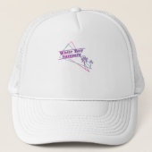 White Boy Summer Retro Funny Shirt Ironic USA Trucker Pet (Voorkant)