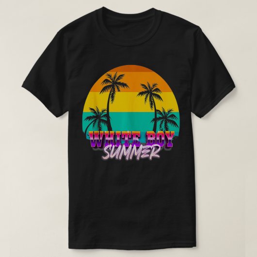 White Boy Summer T-shirt (Design voorkant)
