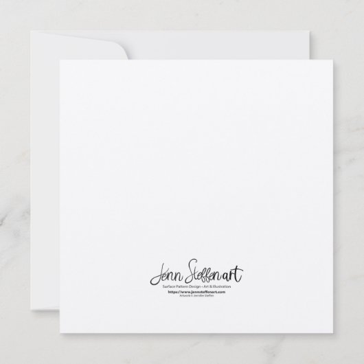 White Breasted Nuthatch Bird Art (Achterkant)