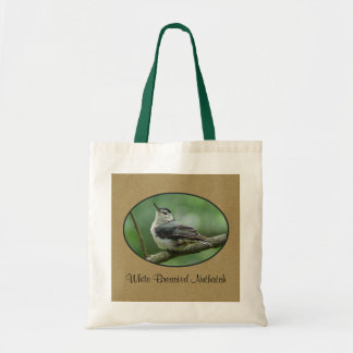White Breasted Nuthatch Canvas tas 2