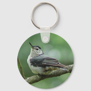 White Breasted Nuthatch Sleutelhanger 2