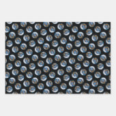 White-Breasted Nuthatch Vliegende Originele Foto Inpakpapier Vel (Voorkant 3)