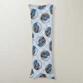 White-Breasted Nuthatch Vliegende Originele Foto Lichaamskussen (Voorkant Verticaal)