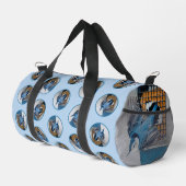 White-Breasted Nuthatch Vliegende Originele Foto Plunjezak (Rechterhoek)