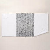 WHITE BRICK WALL BADHANDDOEK (Badhanddoek)
