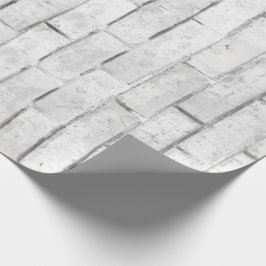 White Brick Wall patroon Cadeaupapier