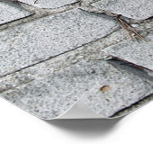 WHITE BRICK WALL POSTER (Hoek)