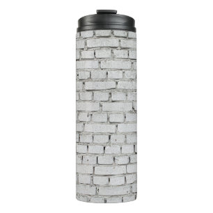 WHITE BRICK WALL THERMOSBEKER