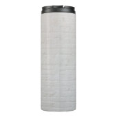 White brick wall thermosbeker (Achterkant)