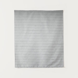 White brick wall wandkleed