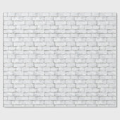 White Bricks Cadeaupapier (Vlak)