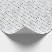 White Bricks Cadeaupapier (Hoek)
